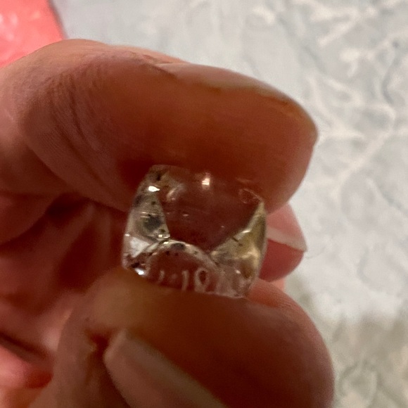 Super Rare Pink Fire Covellite in Quartz Loose Gem - Picture 10 of 15